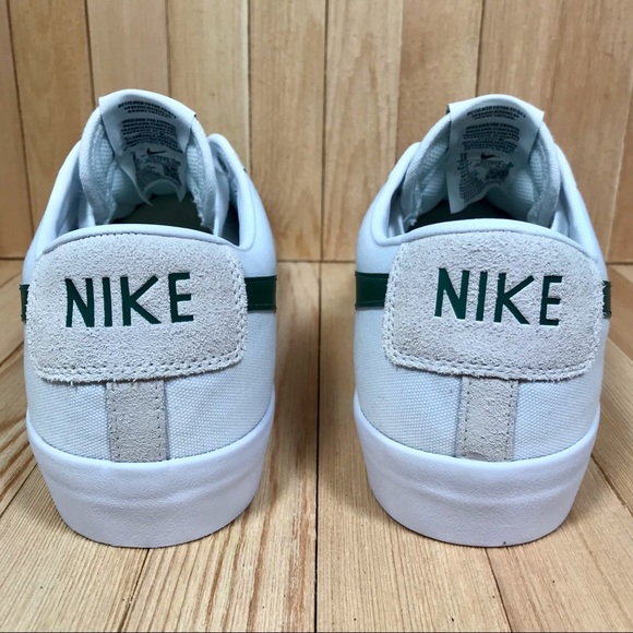 Nike SB Zoom Blazer Low Pro White Fir Skate Shoes - Picture 3 of 5